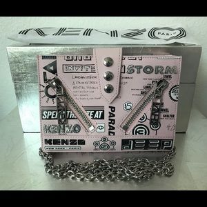 KENZO Kalifornia Flyers Print Wallet on a Chain